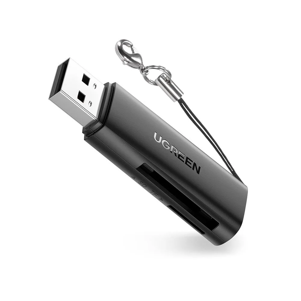 Čítačka pamäťových kariet USB 3.0 SD/TF pre počítač, čierna 2