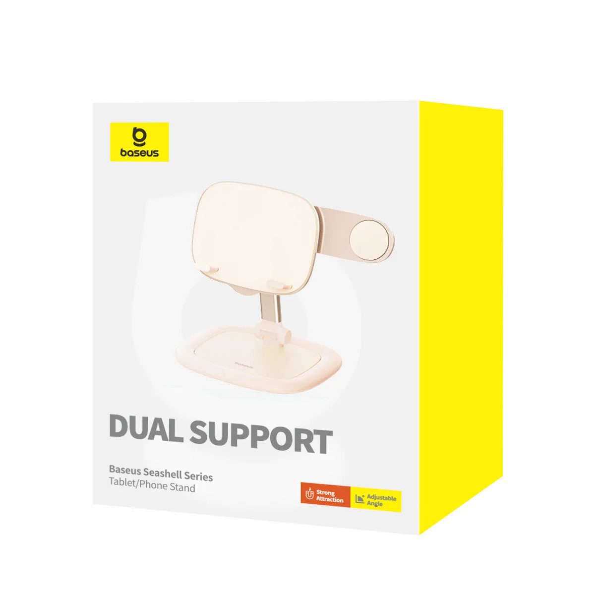 Adjustable Seashell Series Tablet and Phone Stand, Pink 5