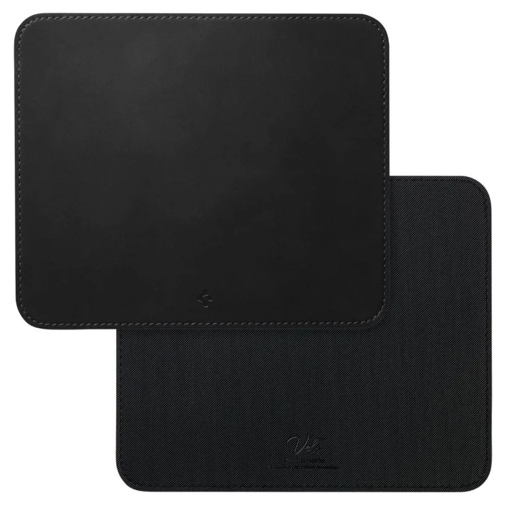 Kiváló minőségű egérpad, 250x210 mm, csúszásgátló alj, fekete