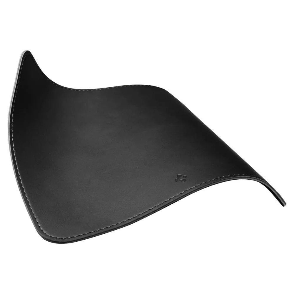 Kiváló minőségű egérpad, 250x210 mm, csúszásgátló alj, fekete 3