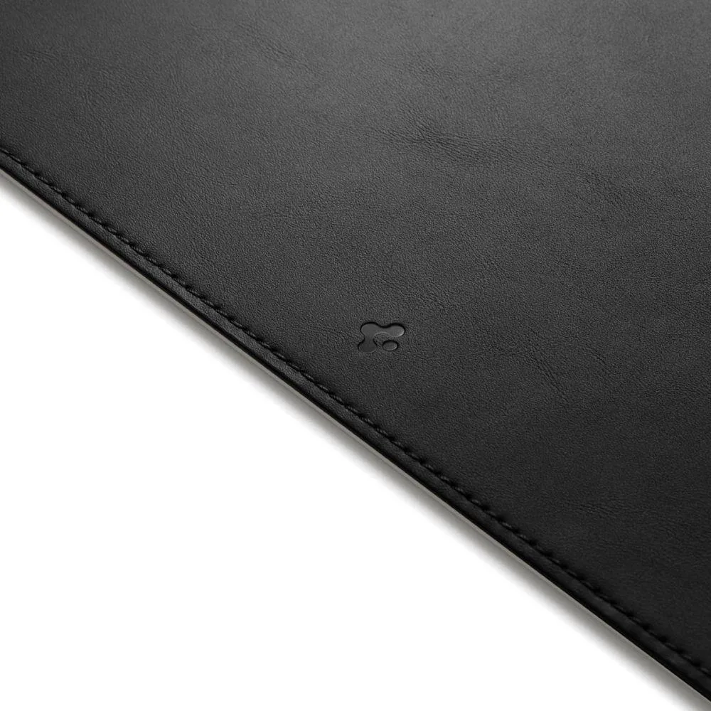 Kiváló minőségű egérpad, 250x210 mm, csúszásgátló alj, fekete 4