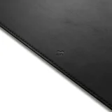 Kiváló minőségű egérpad, 250x210 mm, csúszásgátló alj, fekete 4