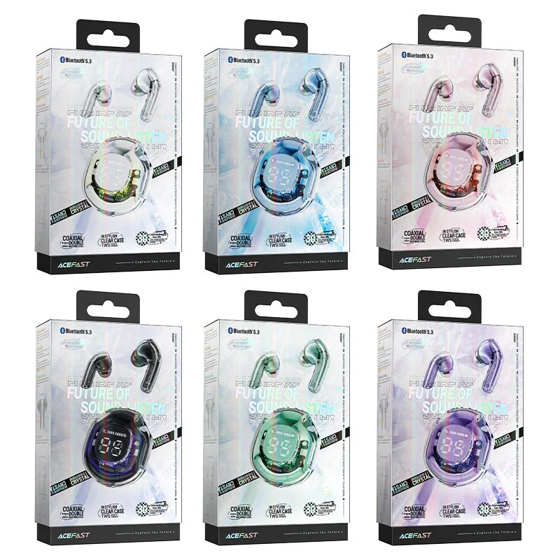 T8 Bluetooth TWS Wireless Earbuds with Case, Black 5