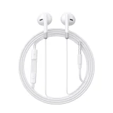 Wired in-ear headphones with 3.5mm mini jack and remote control, white 2