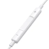 Wired in-ear headphones with 3.5mm mini jack and remote control, white 4