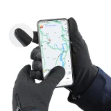 Zimske rukavice za telefon, sport, na otvorenom, skijanje, vožnju biciklom, trčanje, veličina XL, crne 4