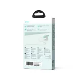 iPhone kábel, többszínű sorozat, USB-A – Lightning, 3 A, 1 m, zöld 5