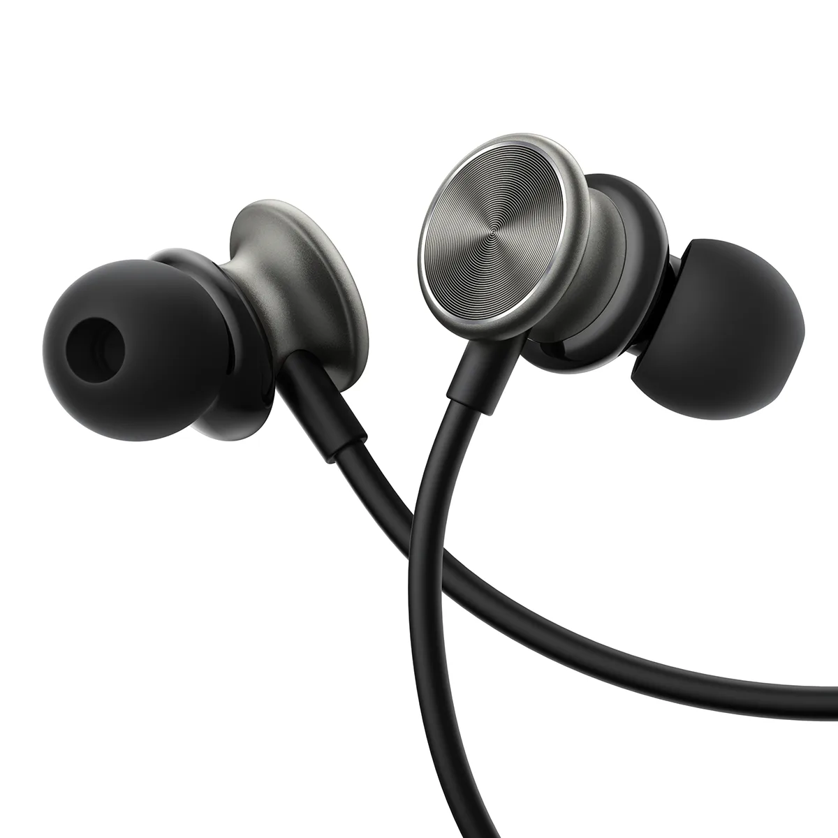 Wired in-ear headphones with powerful bass HiFi Wired Series JR-EW03 dark gray 2
