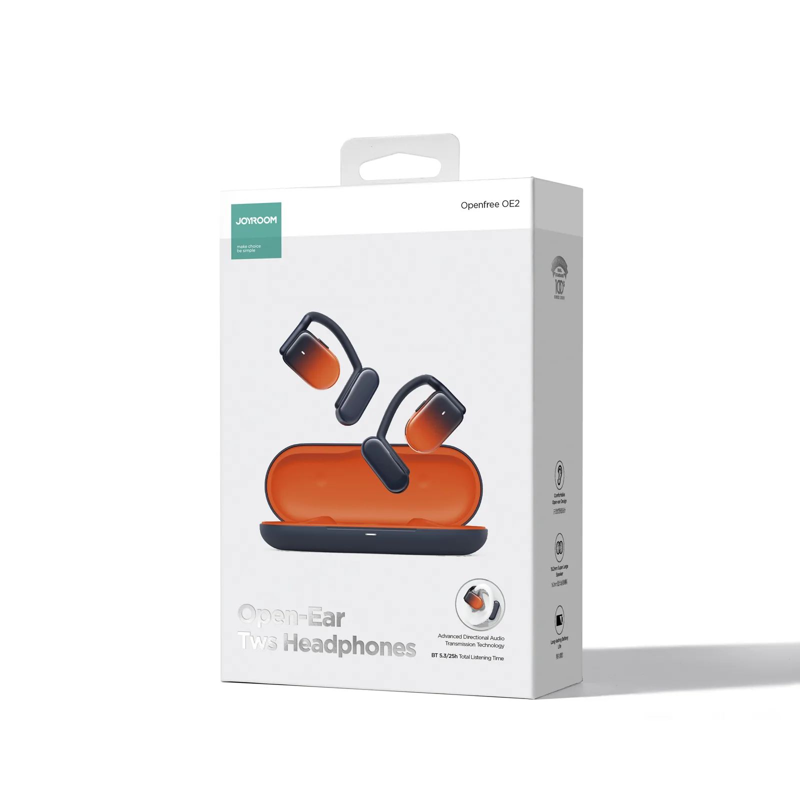 Openfree JR-OE2 Orange TWS Wireless Earbuds 7