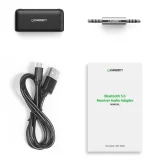 Bluetooth 5.0 AUX mini jack prijemnik za automobilsku audio opremu, crni 11