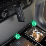 Bluetooth 5.0 AUX mini jack prijemnik za automobilsku audio opremu, crni 8