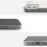 Pancerne etui pokrowiec z żelową ramką iPhone 12 mini Fusion Design różowo-zielony 4