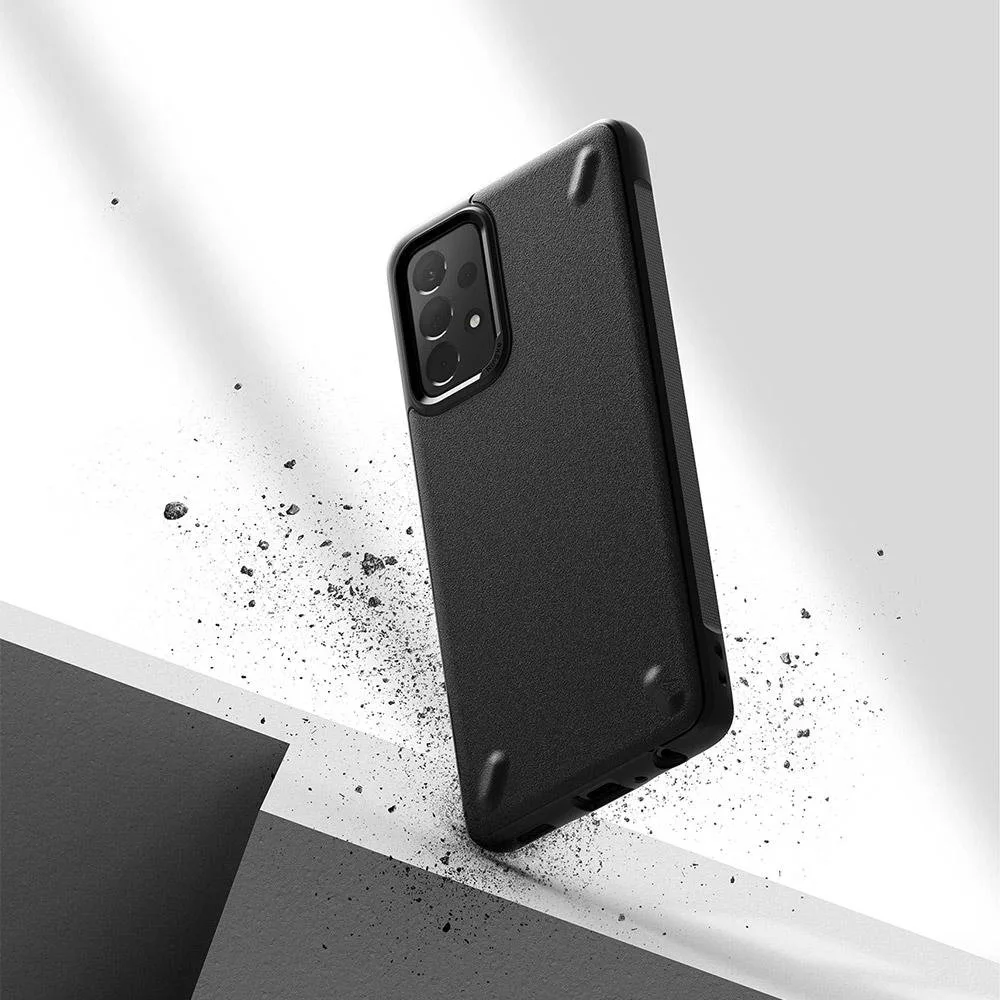 Odolné vystužené puzdro pre GALAXY A72 ONYX v tmavomodrej farbe 5