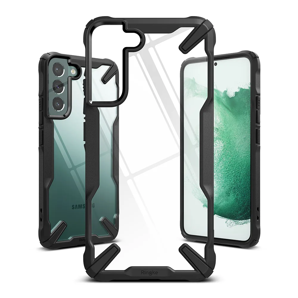 Etui pancerny pokrowiec z ramką Galaxy S22+ Fusion X czarny 2