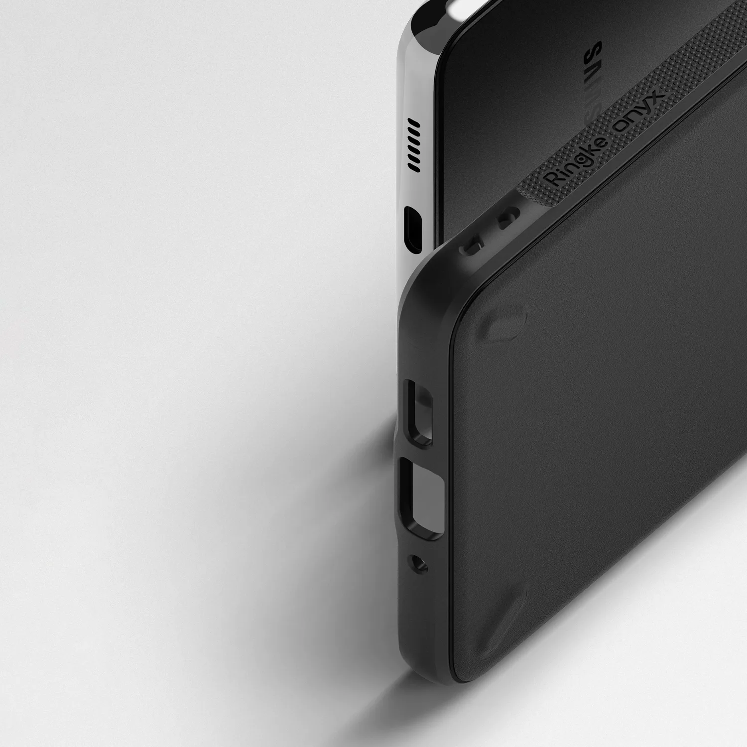 Tartós és rugalmas Galaxy A73 Onyx fekete tok 6