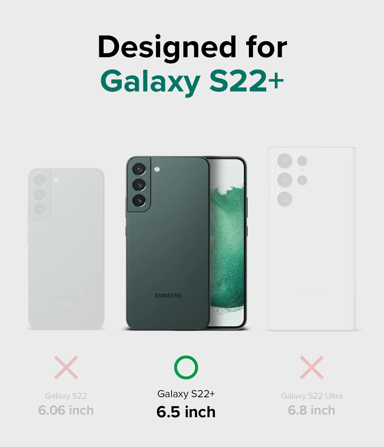 Etui z kieszonką na kartę dokumenty do Galaxy S22+ Fusion Card przezroczysty 6