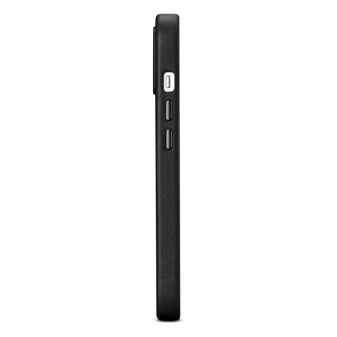 Husă din piele naturală pentru iPhone 14 Plus MagSafe Case Leather, negru 6