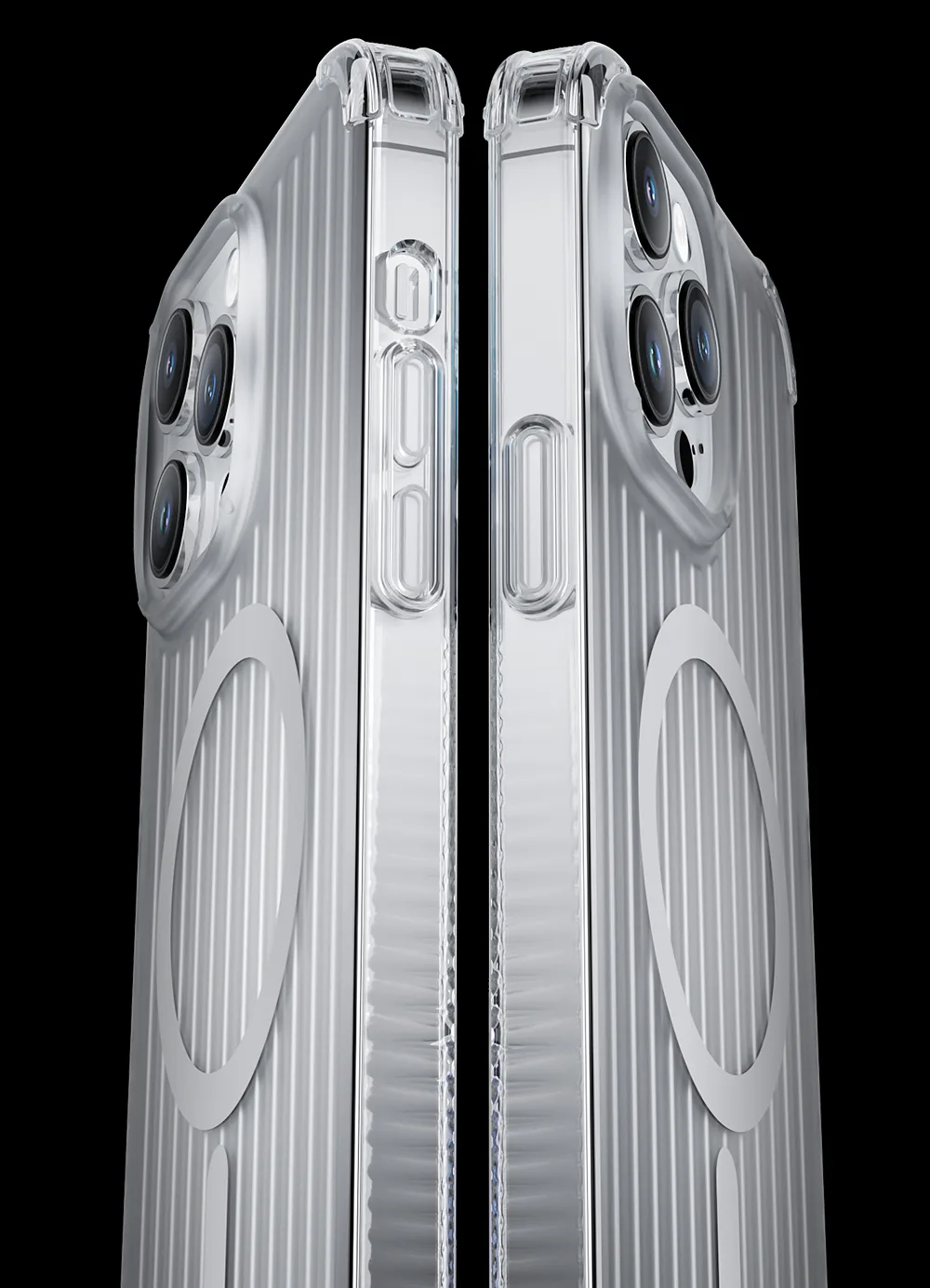 Husă magnetică MagSafe PQY Go Out Series pentru iPhone 14 Plus, negru 10
