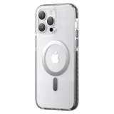 PQY Ice Crystal Series Graue MagSafe-Magnethülle für iPhone 14