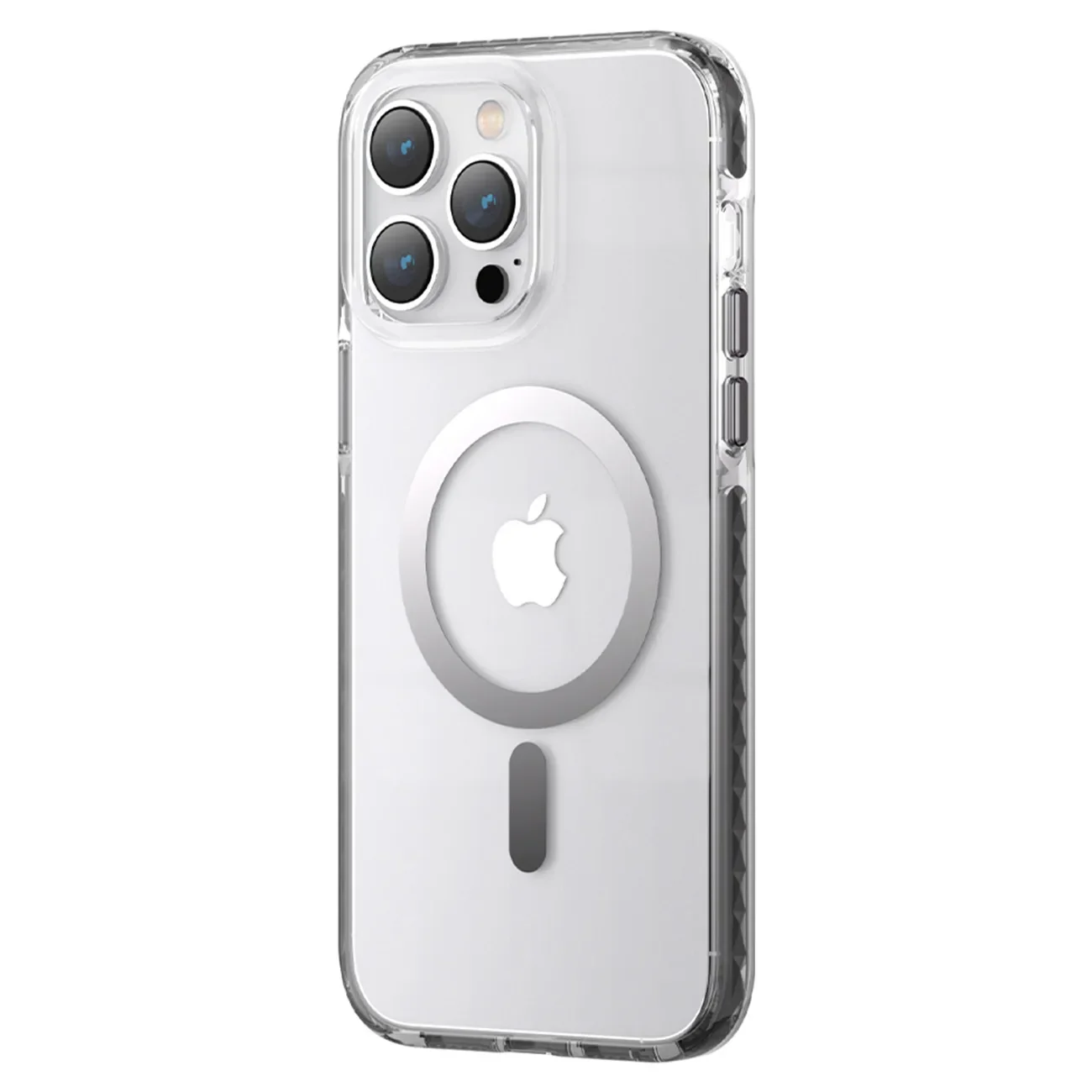 PQY Ice Crystal Series Graue MagSafe-Magnethülle für iPhone 14 PQY Ice Crystal Series Graue MagSafe-Magnethülle für iPhone 14
