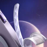 PQY Ice Crystal Series Graue MagSafe-Magnethülle für iPhone 14 8