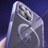PQY Ice Crystal Series Graue MagSafe-Magnethülle für iPhone 14 9