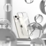 Husă de protecție pentru iPhone 14 Plus cu ramă din gel Fusion Matte, gri 2