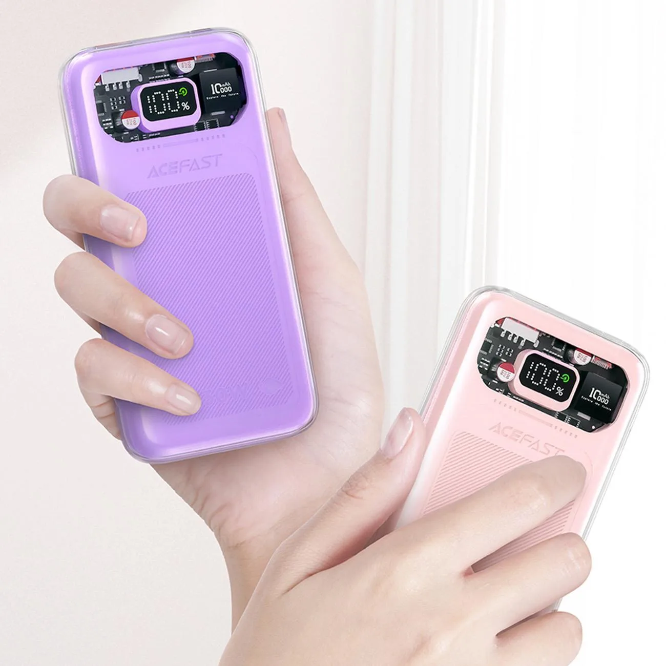 Sparkling Series 10000mAh Power Bank, brzo punjenje 30W, zelena 11