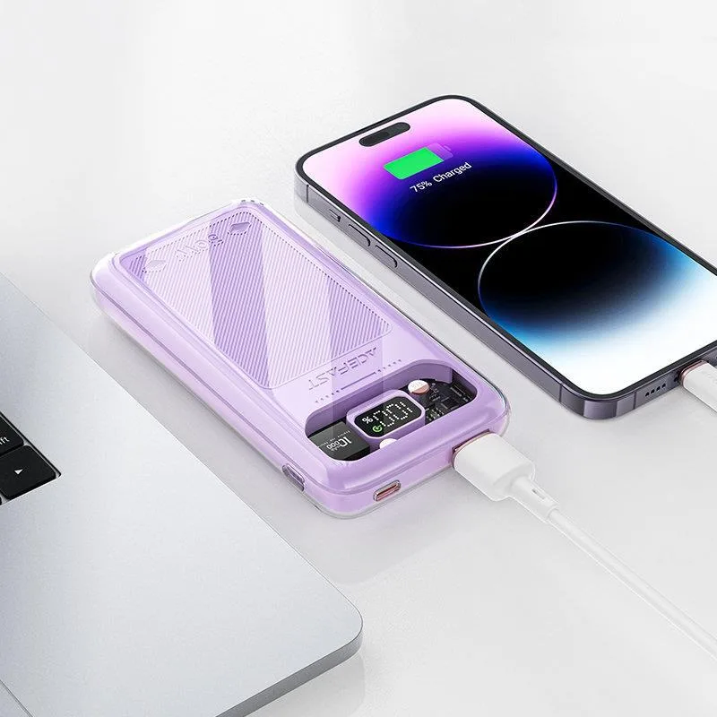 Sparkling Series 10000mAh Power Bank, brzo punjenje 30W, zelena 3