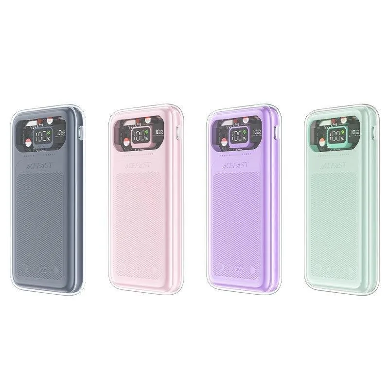 Sparkling Series 10000mAh Power Bank, brzo punjenje 30W, zelena 6