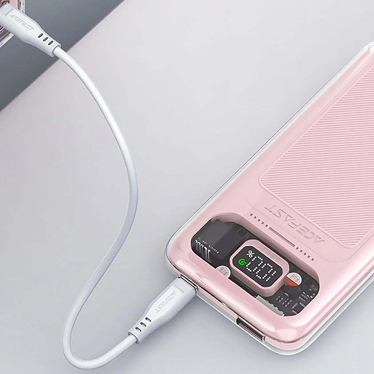 Sparkling Series 10000mAh Power Bank, brzo punjenje 30W, zelena 9
