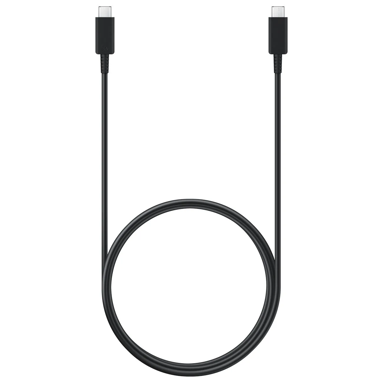 USB-C–USB-C kábel 5 A, 480 Mb/s, 1,8 m, fekete