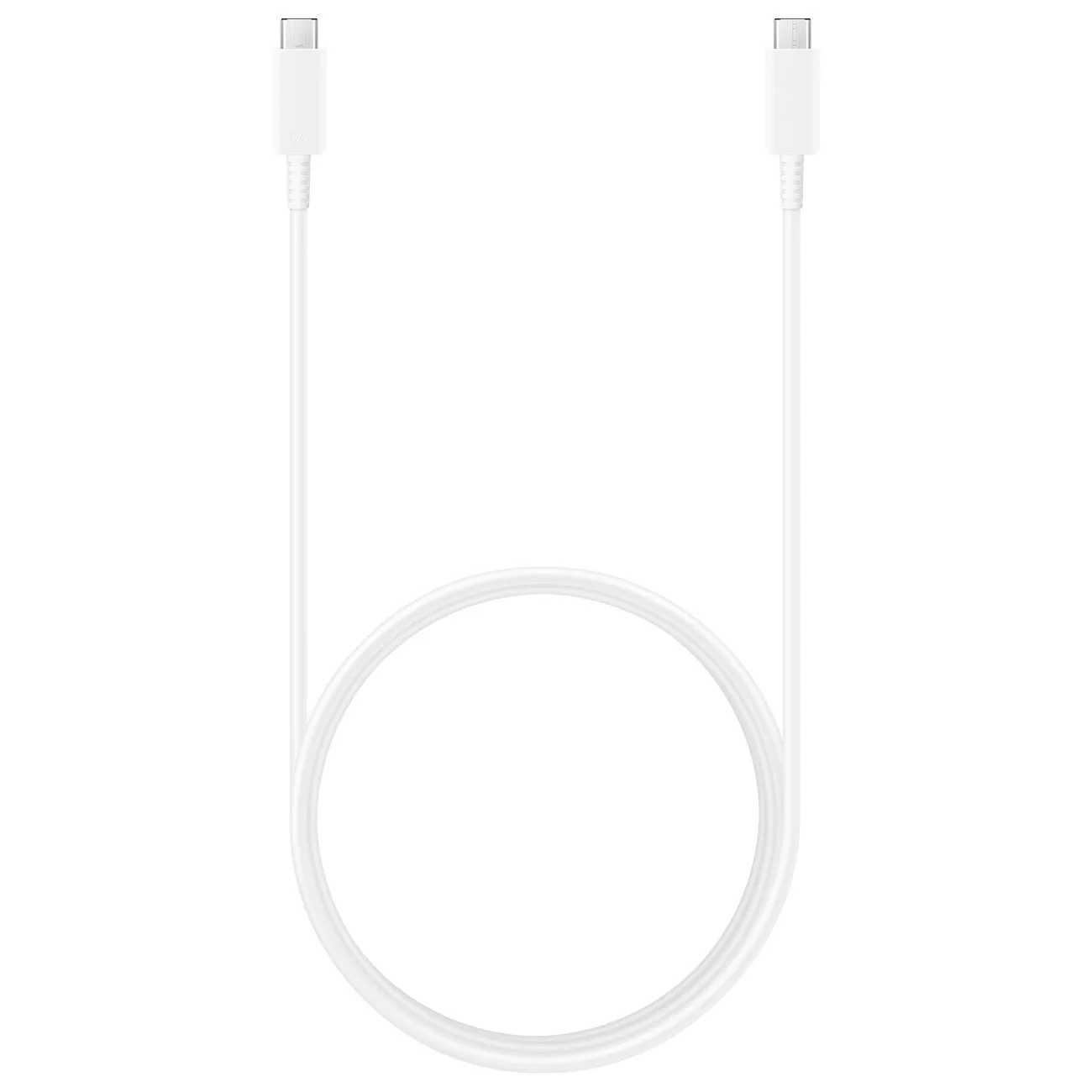 USB-C–USB-C kábel – 5 A, 480 Mbps, 1,8 m, fehér