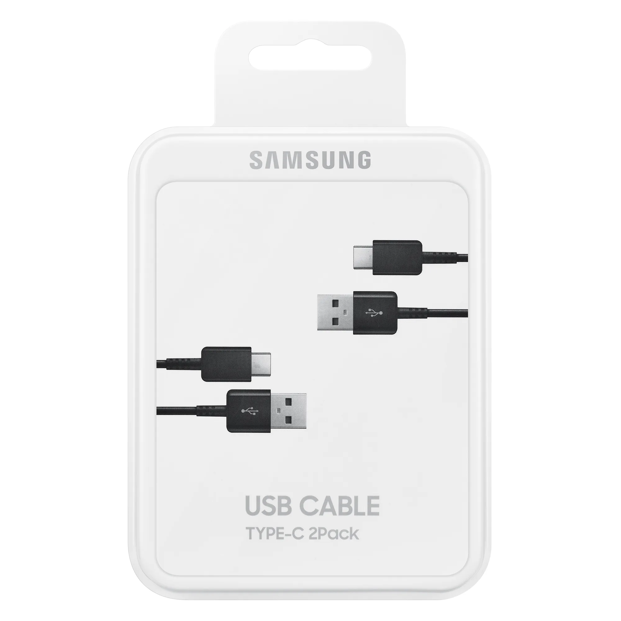 2 x kábel Samsung USB na USB-C 480 Mb/s 5A 1,5 m čierny, balenie po 2 ks 4