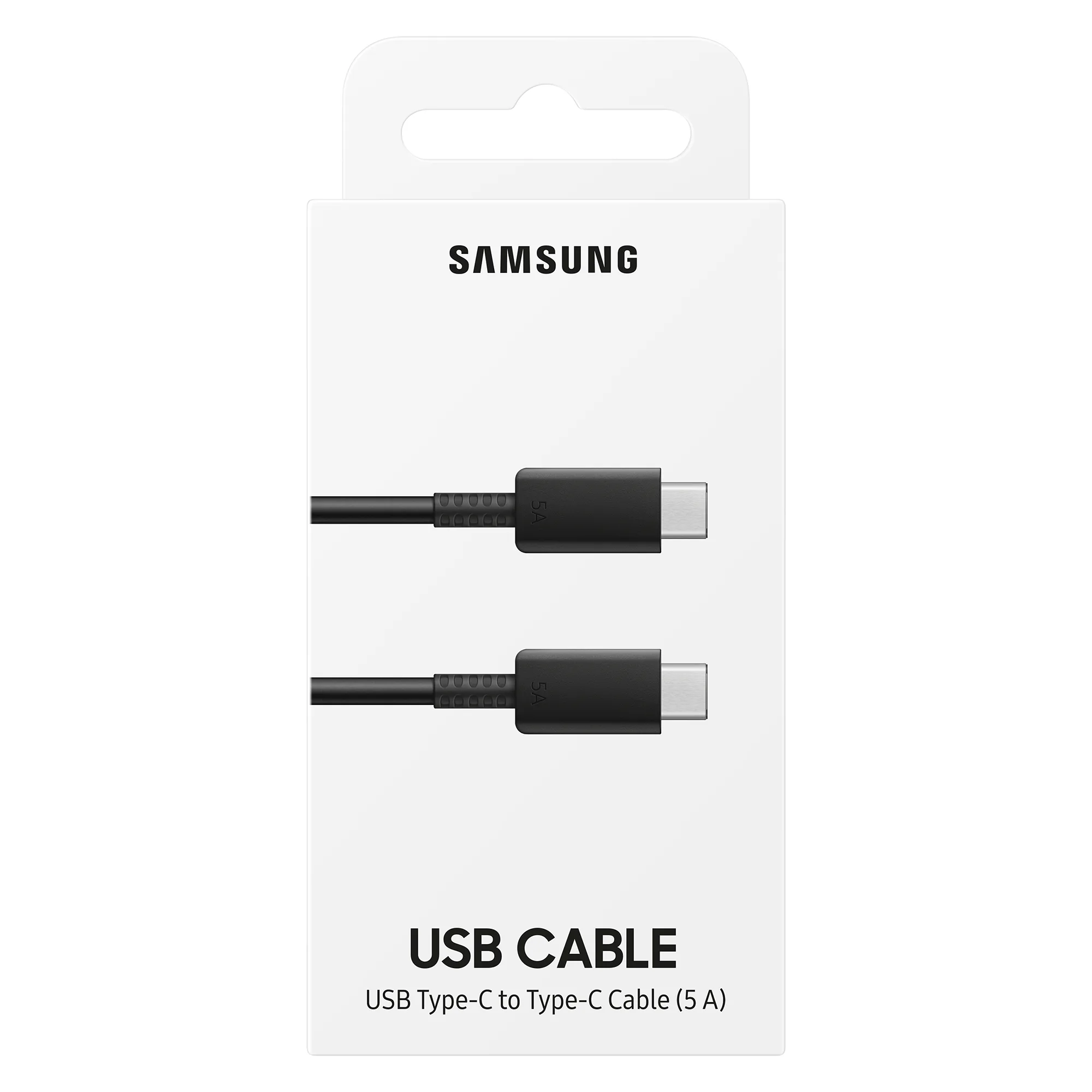 Samsung USB-C kábel 480 Mb/s 5A 1 m fekete 4