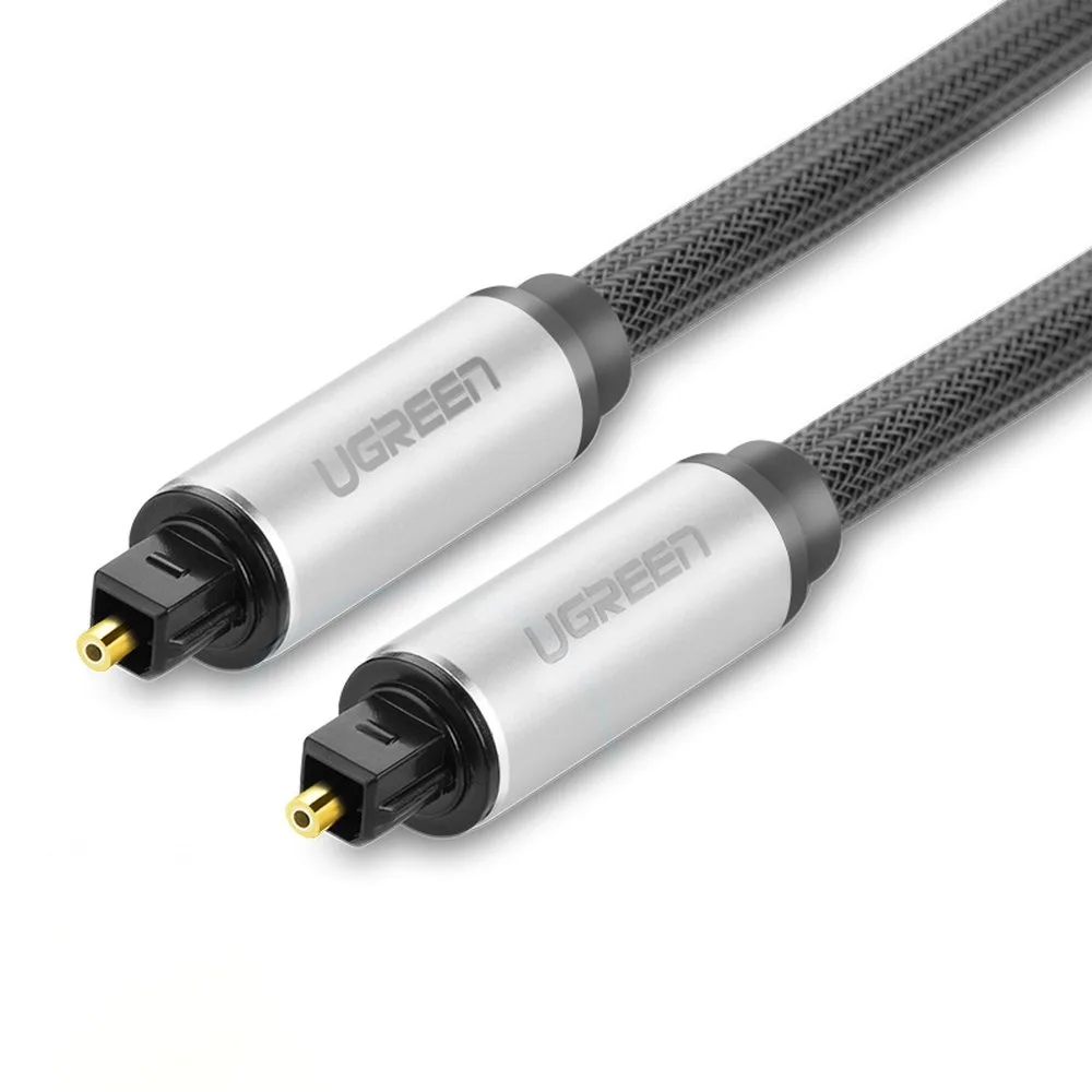 3 m-es szürke Toslink SPDIF optikai kábel