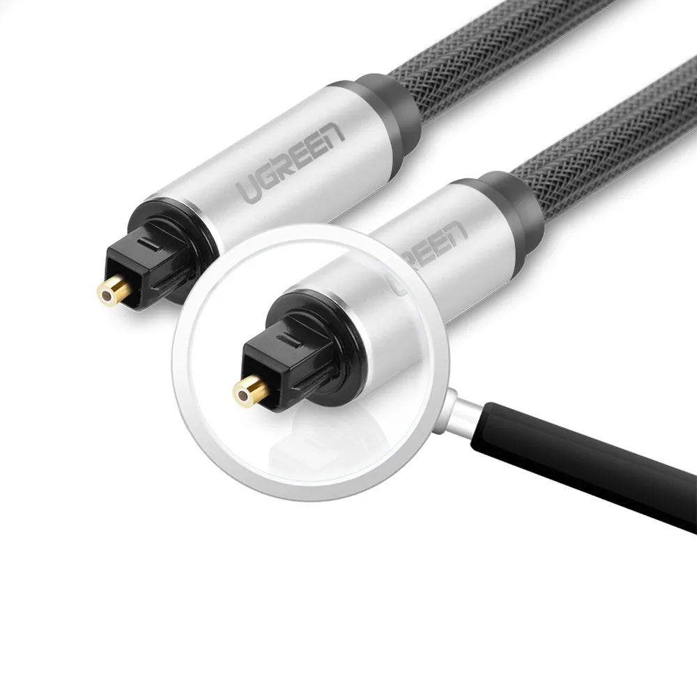 3 m sivi Toslink SPDIF optički kabel 7