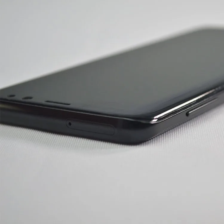 Zaštitnik ekrana od kaljenog stakla s okvirom za Samsung Galaxy S21+ 5G 3D Edge Nano Flexi Glass crna 10