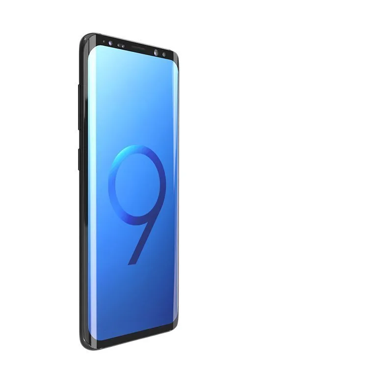 Zaštitnik ekrana od kaljenog stakla s okvirom za Samsung Galaxy S21+ 5G 3D Edge Nano Flexi Glass crna 11