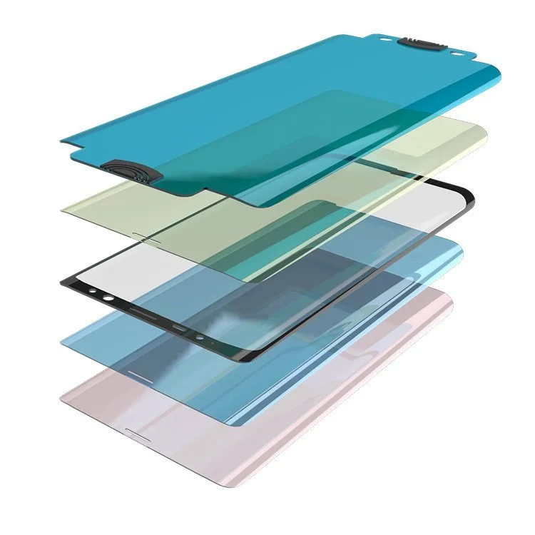 Zaštitnik ekrana od kaljenog stakla s okvirom za Samsung Galaxy S21+ 5G 3D Edge Nano Flexi Glass crna 2