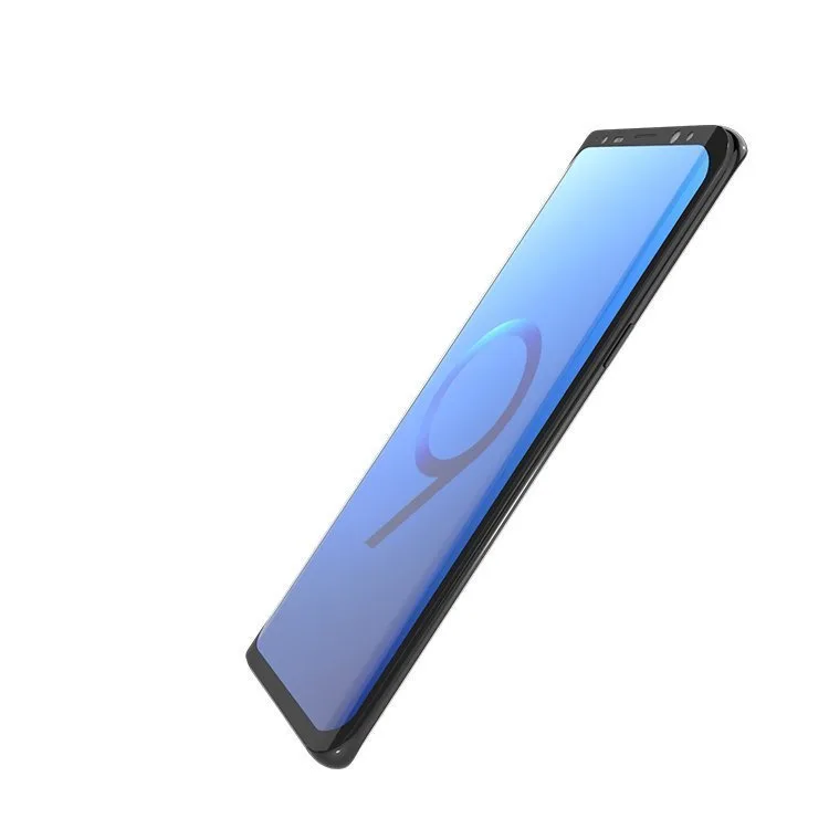 Zaštitnik ekrana od kaljenog stakla s okvirom za Samsung Galaxy S21+ 5G 3D Edge Nano Flexi Glass crna 8