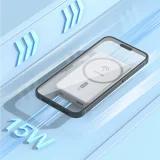 5000mAh magnetska power banka s MagSafe indukcijskim punjačem, bijela 3