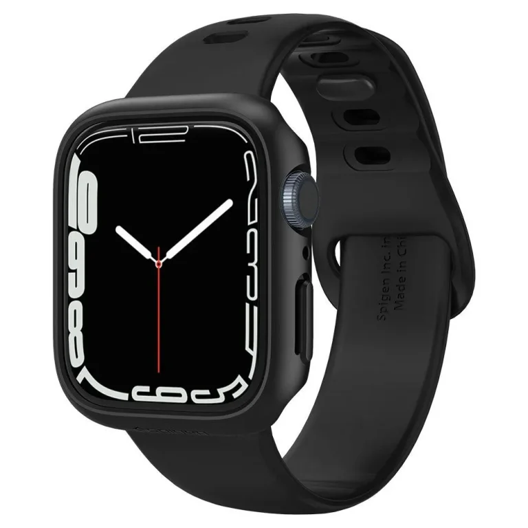Védőtok Apple Watch 7 / 8 45 mm-es Thin Fit fekete