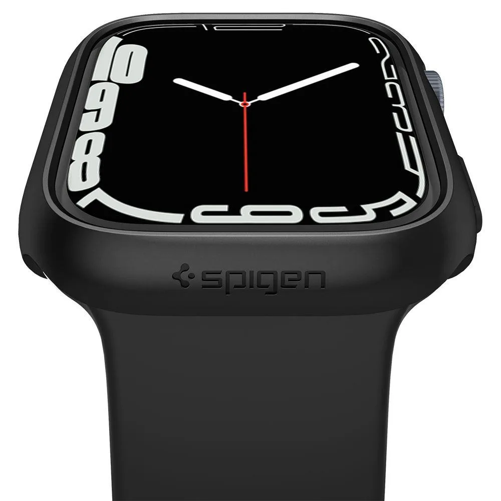Védőtok Apple Watch 7 / 8 45 mm-es Thin Fit fekete 7