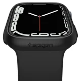 Védőtok Apple Watch 7 / 8 45 mm-es Thin Fit fekete 7