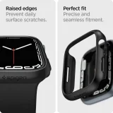 Védőtok Apple Watch 7 / 8 45 mm-es Thin Fit fekete 8