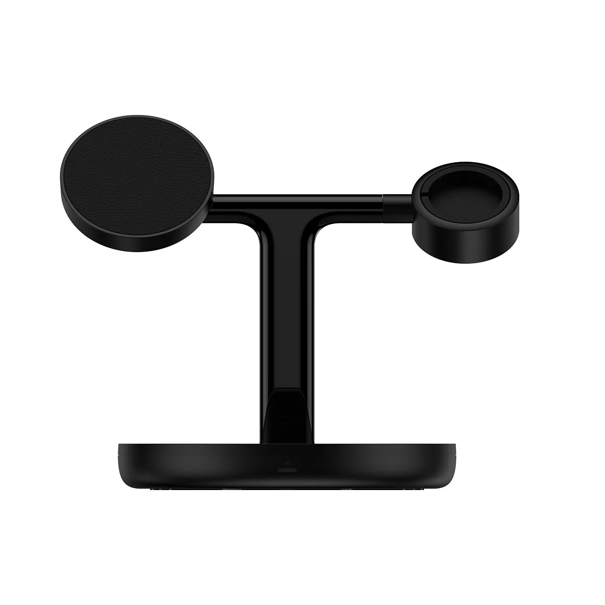 3 az 1-ben induktív töltőállvány iPhone, Apple Watch és AirPods készülékekhez + 1 m-es USB-C kábel, fekete 2