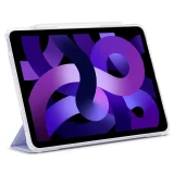 Tartóval ellátott tok Apple iPad Air 4 2020 / 5 2022 Ultra Hybrid Pro készülékekhez, levendula színű 11