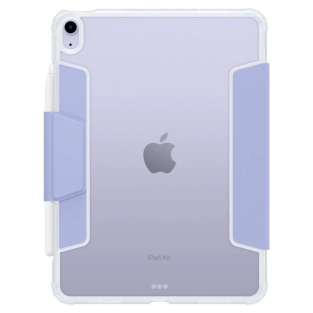 Tartóval ellátott tok Apple iPad Air 4 2020 / 5 2022 Ultra Hybrid Pro készülékekhez, levendula színű 3