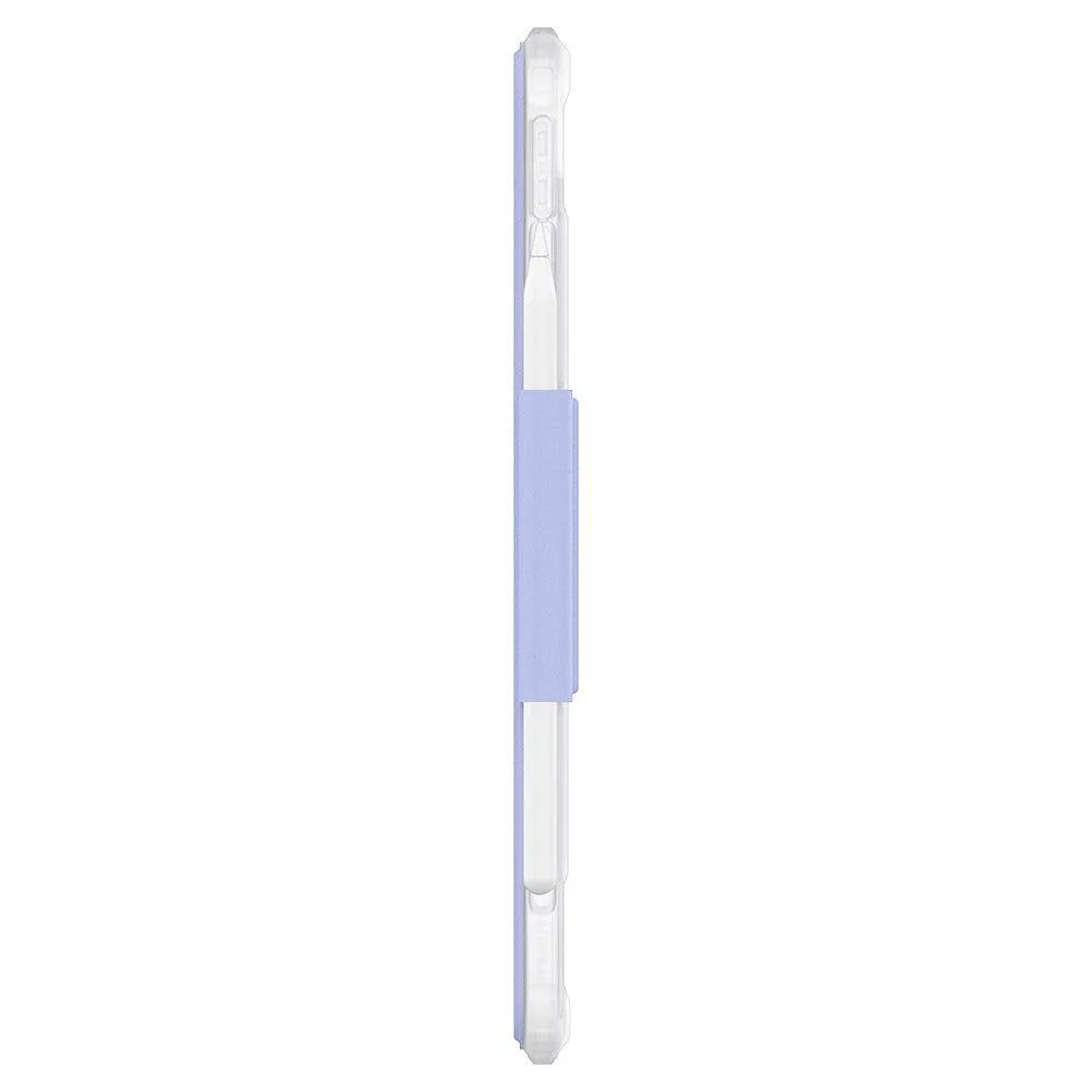 Tartóval ellátott tok Apple iPad Air 4 2020 / 5 2022 Ultra Hybrid Pro készülékekhez, levendula színű 4
